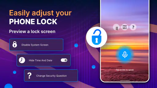 Voice Screen Lock screenshot
