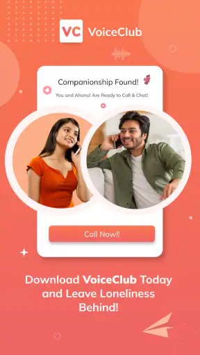 VoiceClub - Audio Calling App screenshot