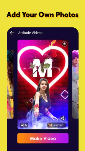 Voiz - Music Video Maker screenshot