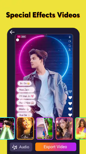Voiz - Music Video Maker screenshot
