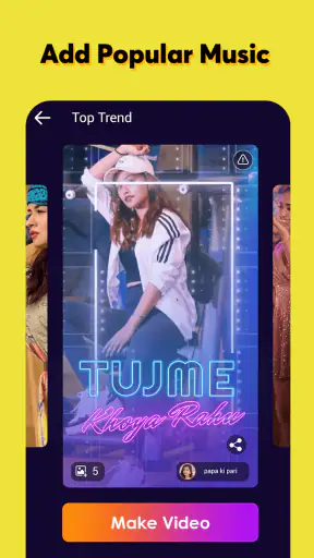 Voiz - Music Video Maker screenshot