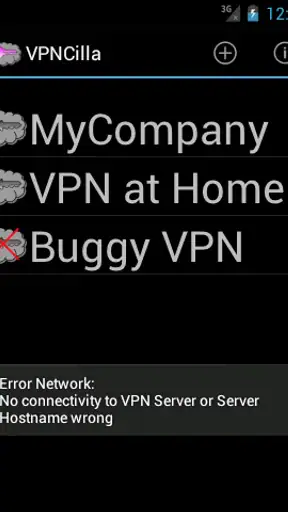 VpnCilla screenshot