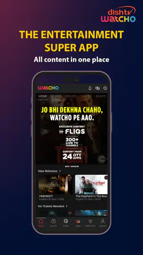 Watcho:Series,Movie,LiveTV,OTT screenshot