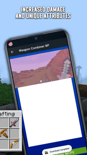 Weapon Combiner Mod for MCPE screenshot