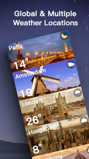 Weather app screenshot