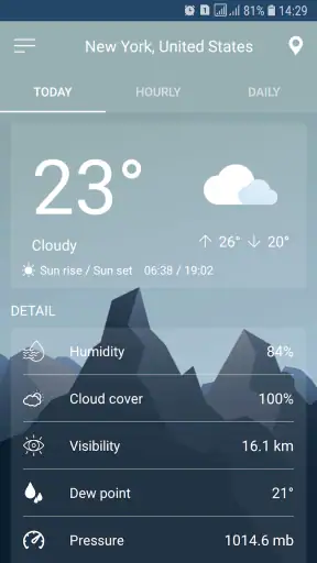 Weather Forecast screenshot