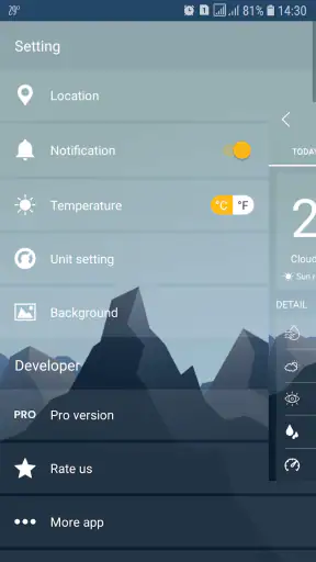 Weather Forecast screenshot