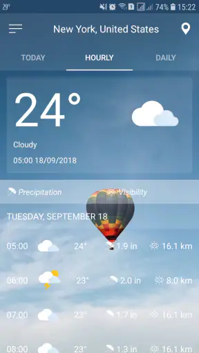 Weather Forecast screenshot