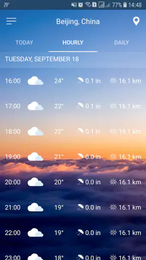Weather Forecast screenshot