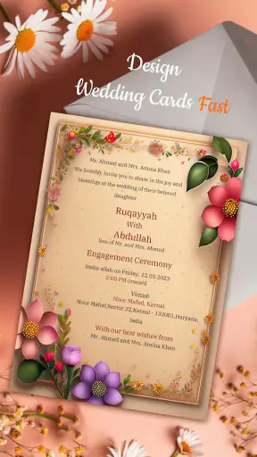 Wedding Invitation Maker screenshot