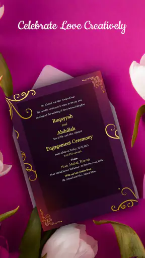 Wedding Invitation Maker screenshot