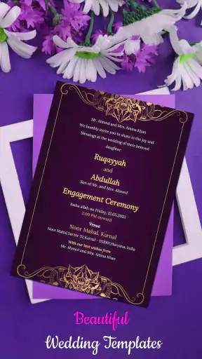 Wedding Invitation Maker screenshot