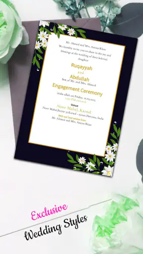 Wedding Invitation Maker screenshot