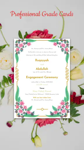 Wedding Invitation Maker screenshot