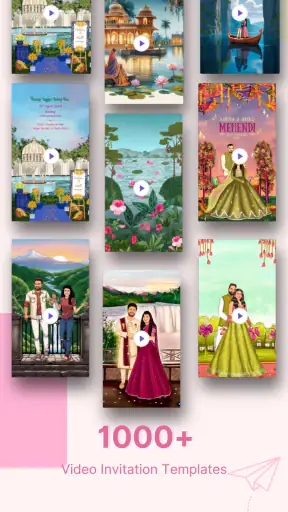Wedding Video Invitation Maker screenshot