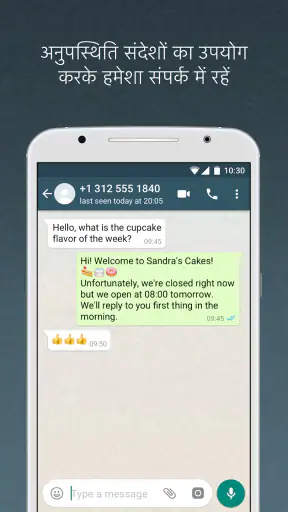 WhatsApp Business screenshot