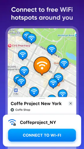 WiFi Map®: Password, eSIM, VPN screenshot