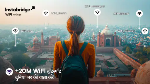 WiFi Passwords Map Instabridge screenshot