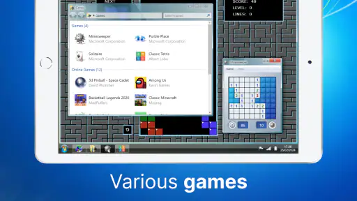 Win7 Simu screenshot