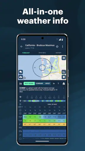 Windy.app: wind & weather live screenshot