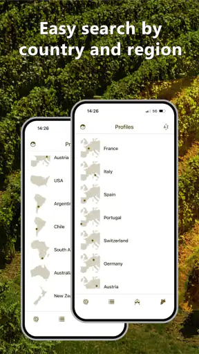 Wine Profiles & Varietals screenshot