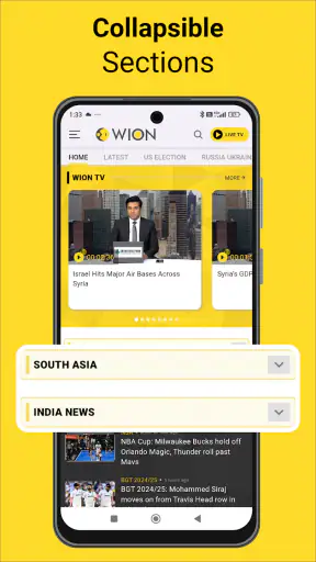 WION: Breaking US & WORLD NEWS screenshot