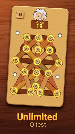 Woodle - Wood Screw Puzzle screenshot