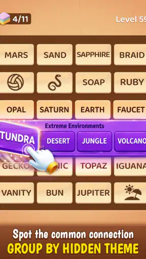 Word Association Match Puzzle screenshot