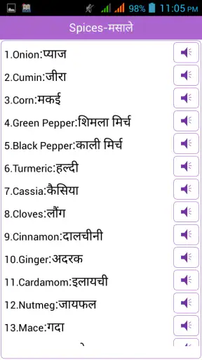 Word Book English to Hindi screenshot
