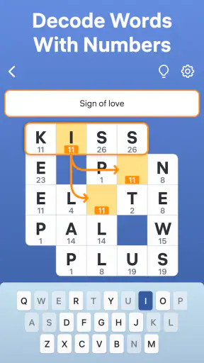 Word Code - Crossword Puzzle screenshot
