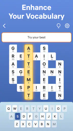Word Code - Crossword Puzzle screenshot