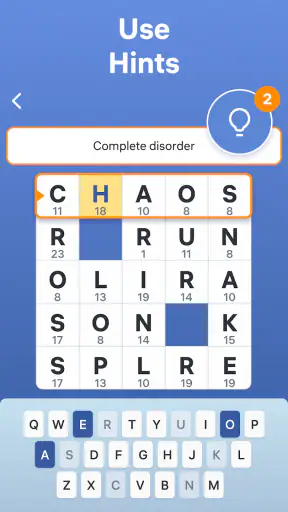 Word Code - Crossword Puzzle screenshot