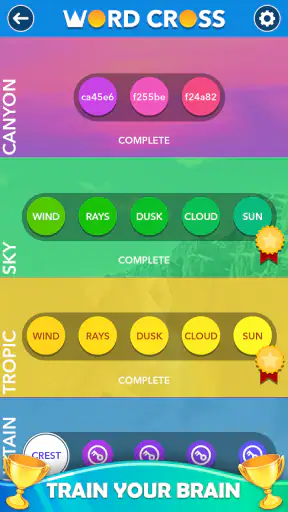 Word Cross: Offline Word Games screenshot