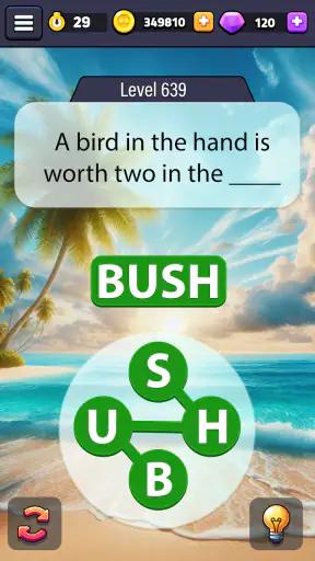 Word Harmony - Brain Crossword screenshot