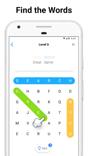 Word Search - crossword puzzle screenshot
