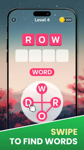 Word Zenith Relax Puzzle Game screenshot
