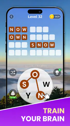 Word Zenith Relax Puzzle Game screenshot