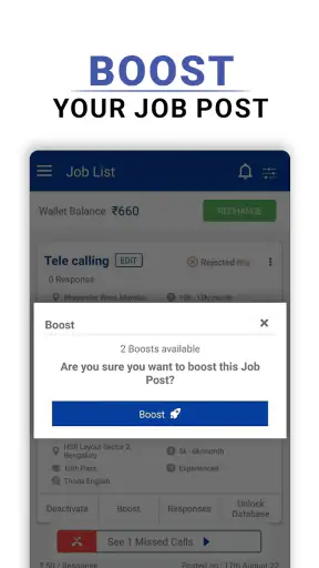 WorkIndia Recruiter App screenshot