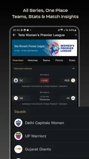 World 777 Cricket Live Line screenshot