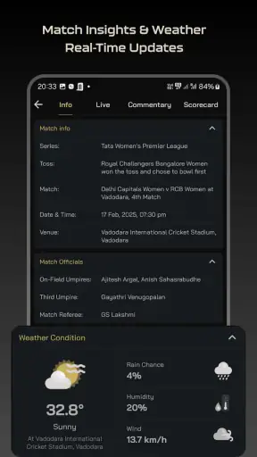 World 777 Cricket Live Line screenshot