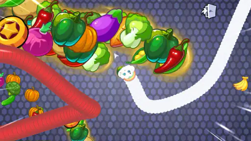 Worms Merge: आइडल एंड आईओ गेम screenshot