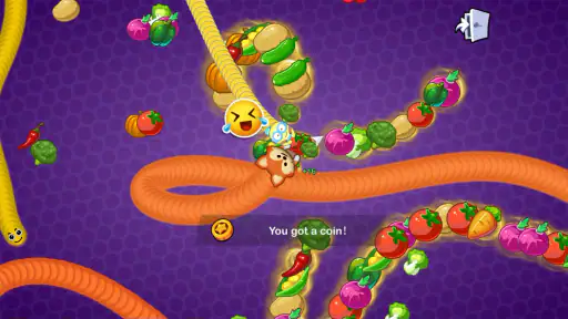 Worms Merge: आइडल एंड आईओ गेम screenshot