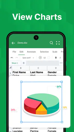 XLSX रीडर: XLS व्यूअर संपादक screenshot
