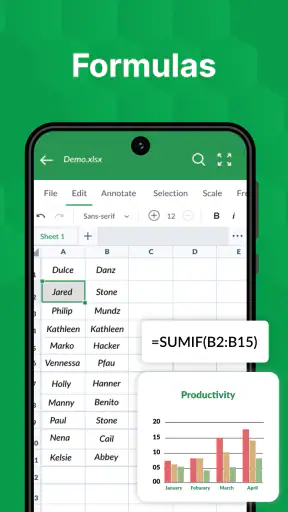 XLSX रीडर: XLS व्यूअर संपादक screenshot