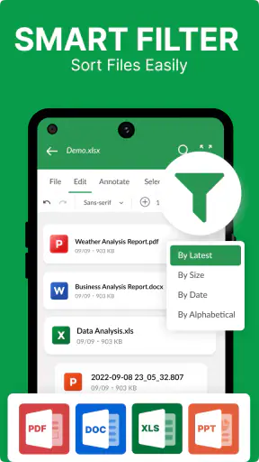 XLSX रीडर: XLS व्यूअर संपादक screenshot