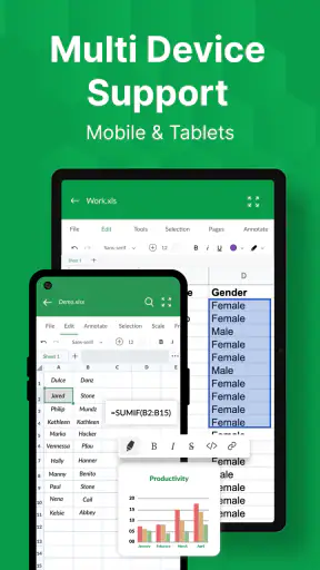 XLSX रीडर: XLS व्यूअर संपादक screenshot