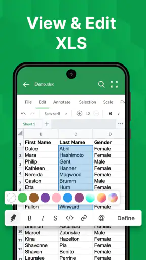 XLSX व्यूअर: XLS रीडर screenshot