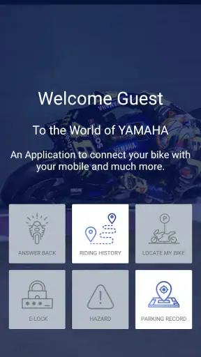 Yamaha Motorcycle Connect X screenshot
