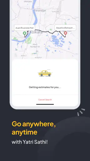 Yatri Sathi - Cab Booking App screenshot
