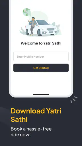 Yatri Sathi - Cab Booking App screenshot